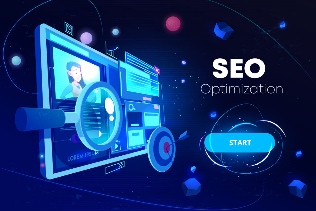 SEO Optimization Illustration
