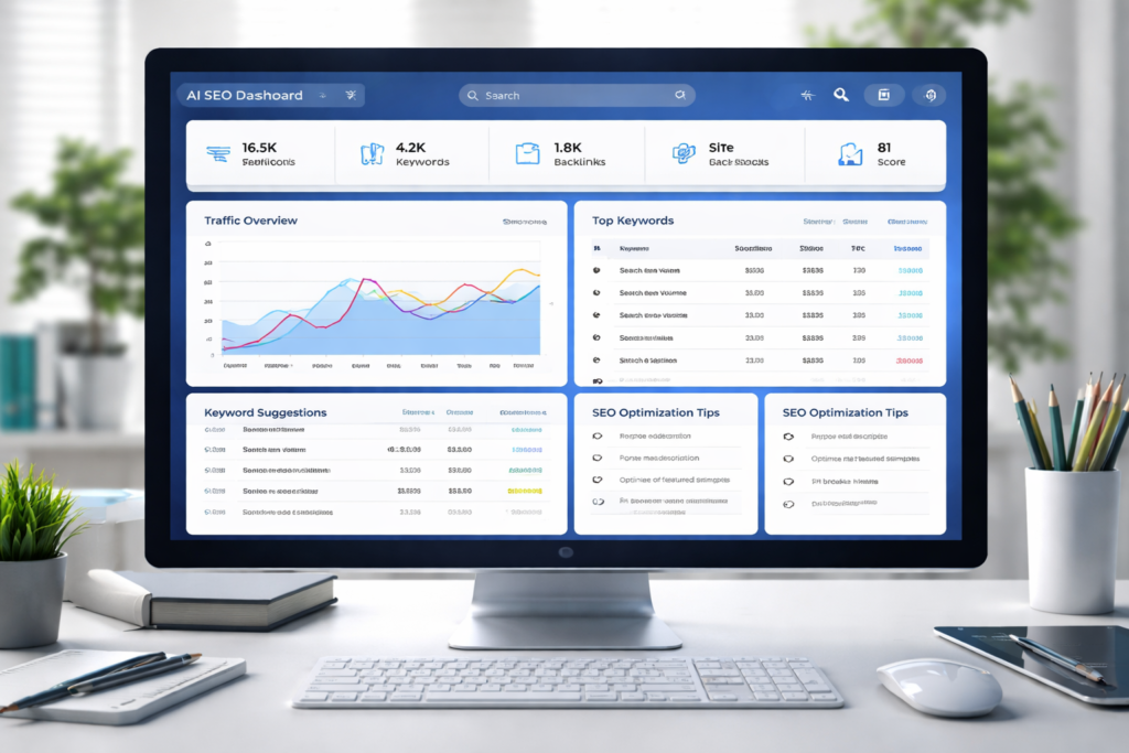 AI SEO Dashboard
