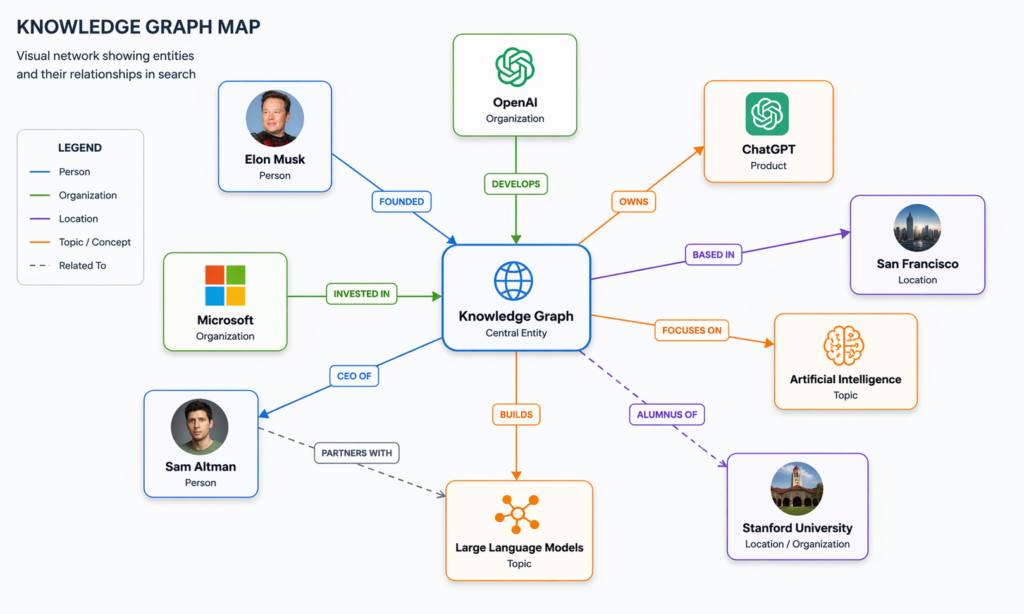 Knowledge Graph Map